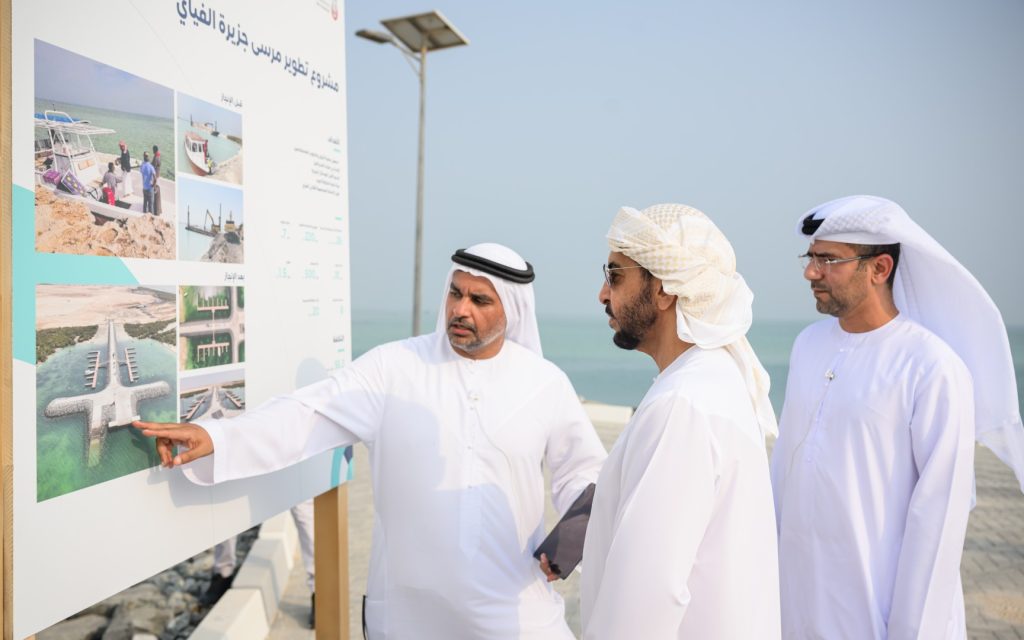 അൽ ദഫ്ര മേഖലയിലെ സമുദ്ര വികസനം ഉദ്ഘാടനം