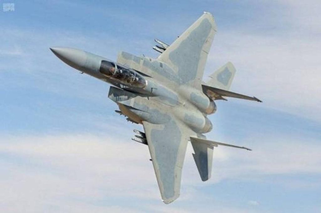 Saudi Arabian fighter jet F-15SA.